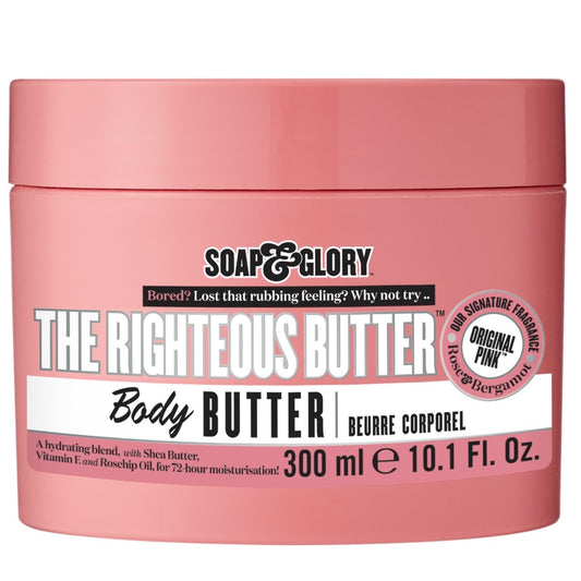 SOAP AND GLORY THE RIGHTEOUS BUTTER MOISTURISING BODY BUTTER 300ml