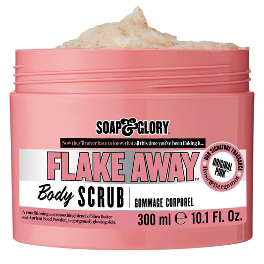 Soap And Glory Pink Flake Away Exfoliating Body Scrub 300ml