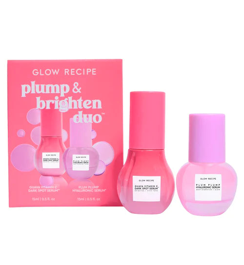 GLOW RECIPE PLUMP AND BRIGHTEN DUO