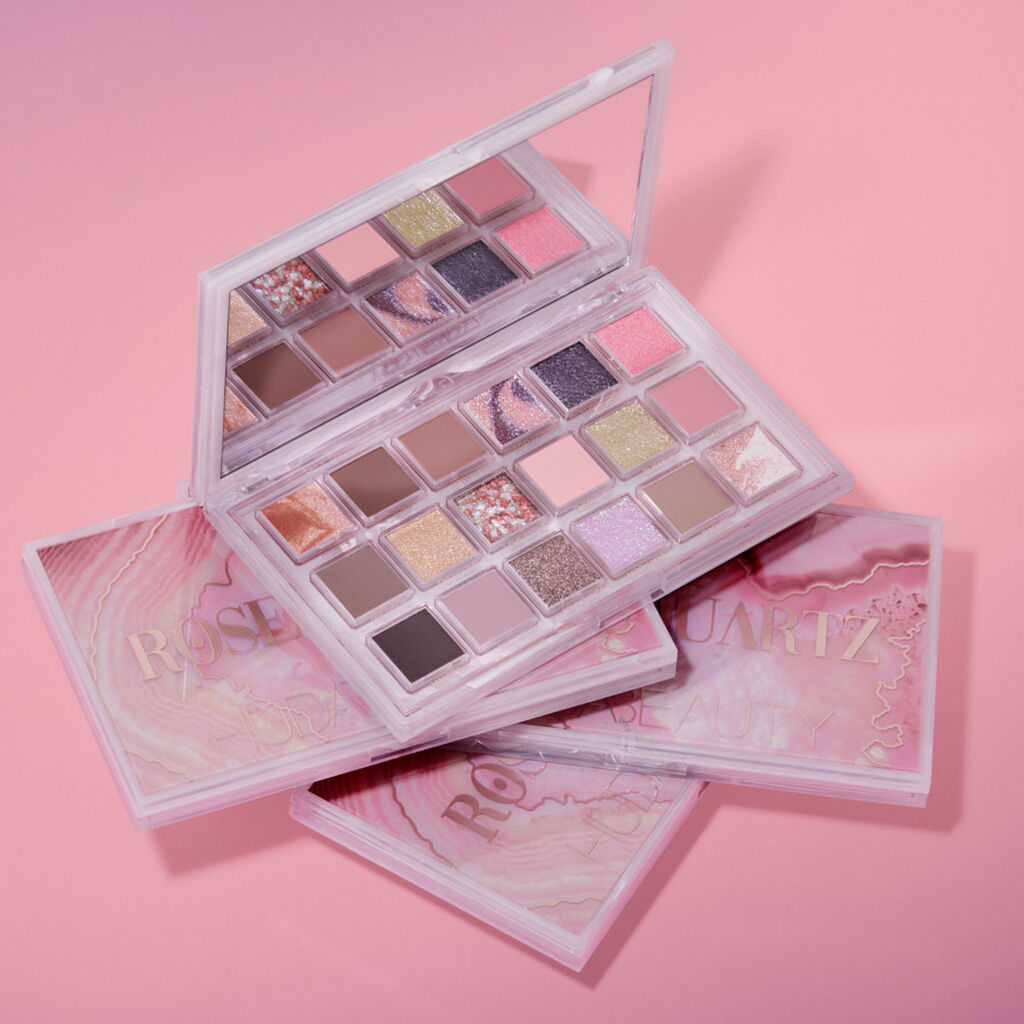 Huda Beauty Rose Quartz eyeshadow online palette